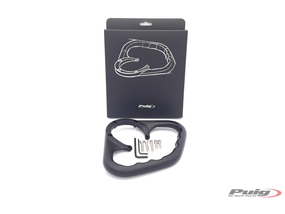 Puig Fuel Tank Pillion Hand Grips (Black)