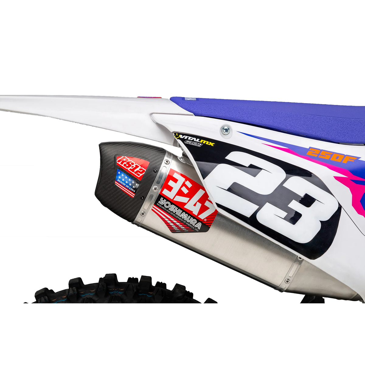 RS-12 Full Exhaust System YZ250F 24 - 800343 - Image 02