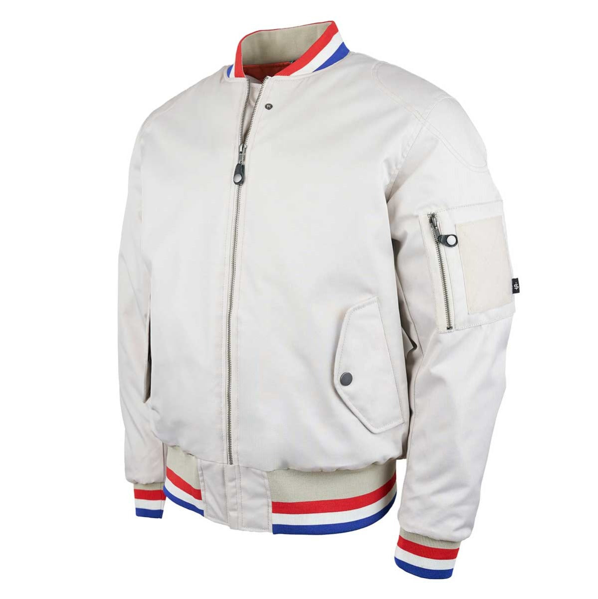 Spada Airforce MA1 Royale CE WP Bomber Jacket Ivory