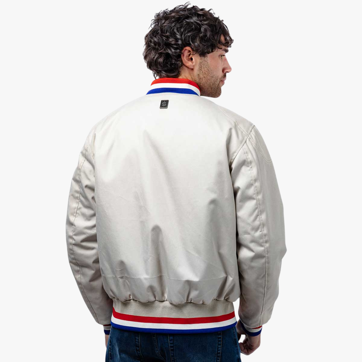 Spada Airforce MA1 Royale CE WP Bomber Jacket Ivory
