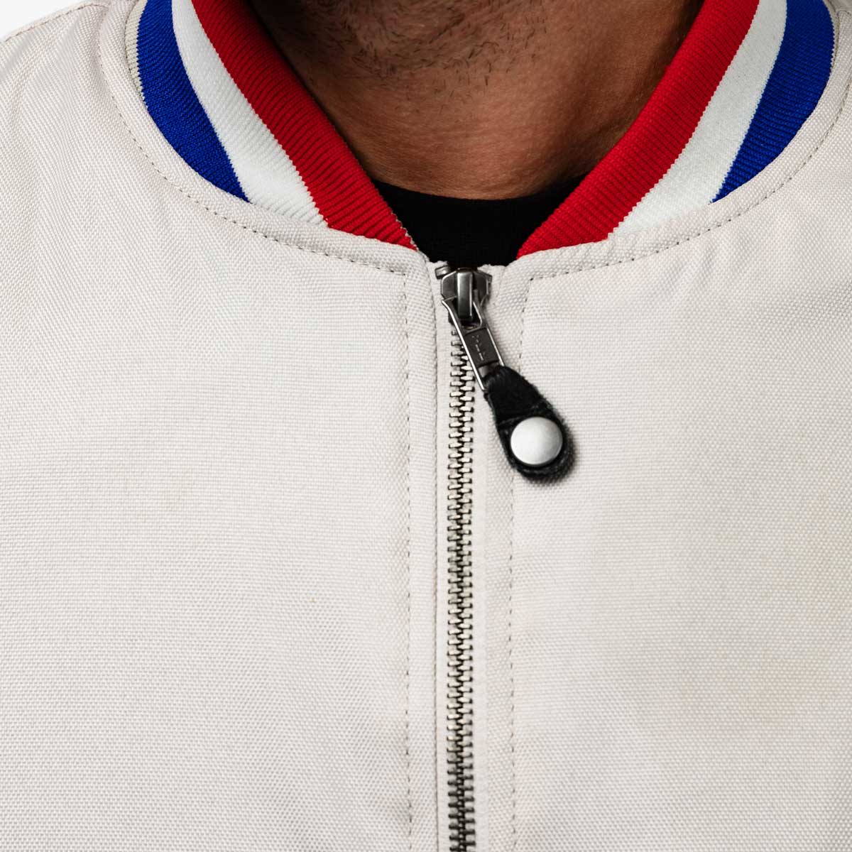 Spada Airforce MA1 Royale CE WP Bomber Jacket Ivory