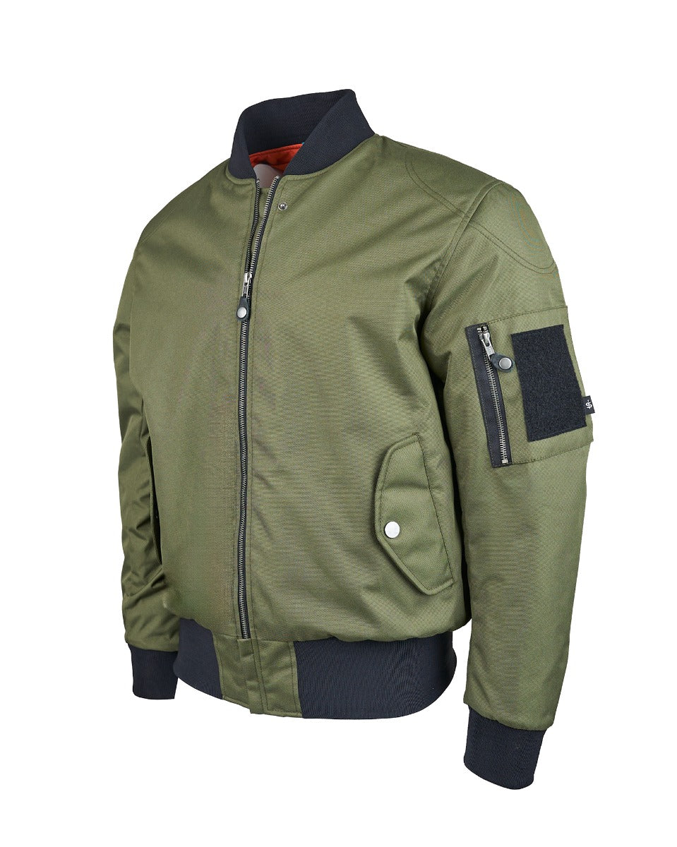 Spada Airforce MA1 CE WP Bomber Jacket Olive