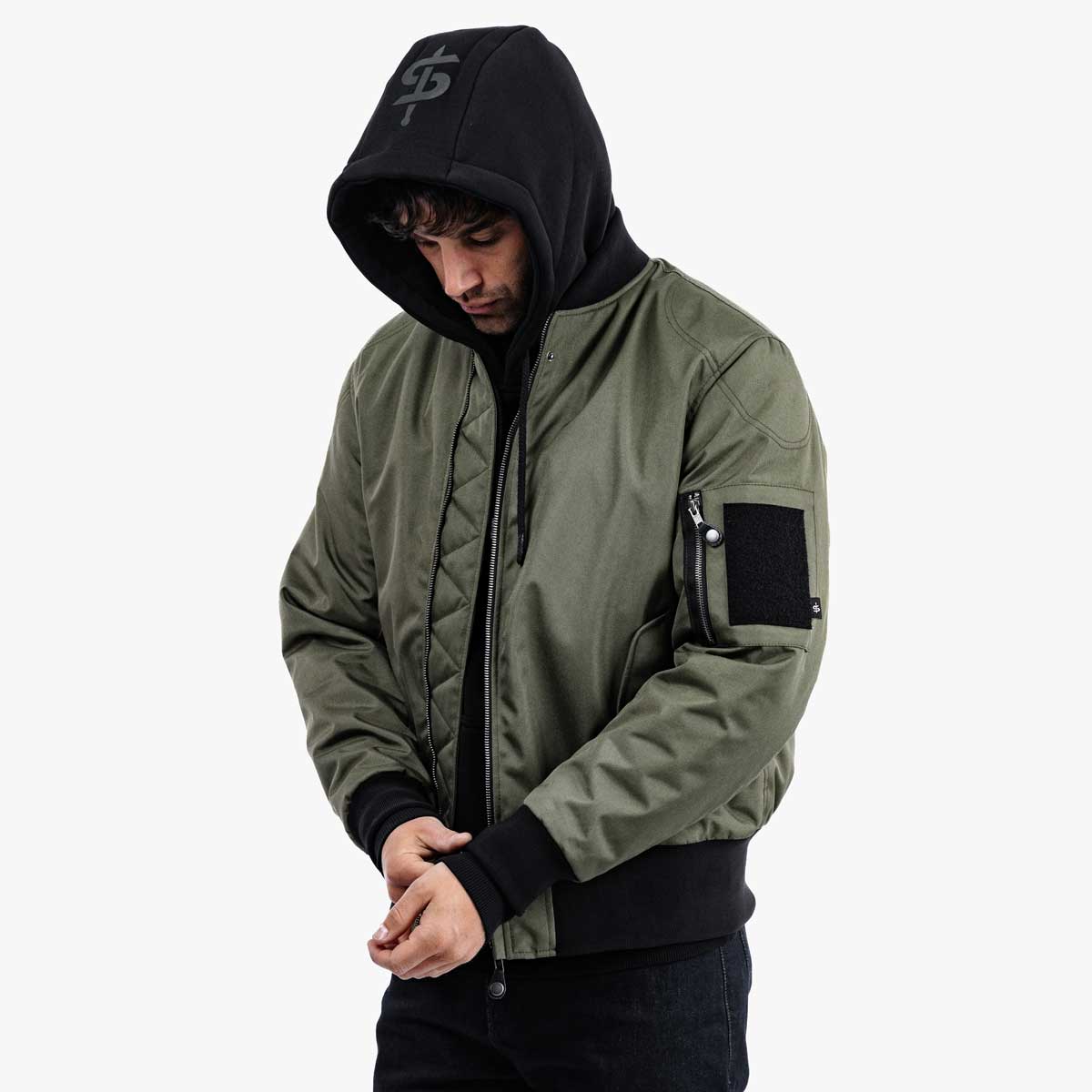 Spada Airforce MA1 CE WP Bomber Jacket Olive