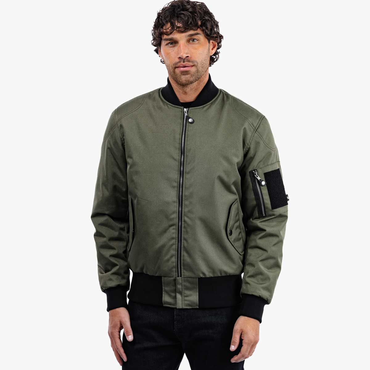 Spada Airforce MA1 CE WP Bomber Jacket Olive
