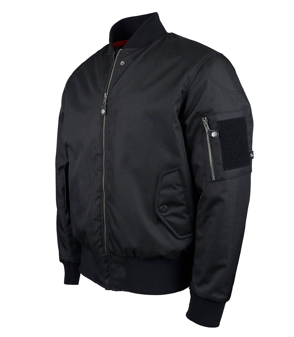 Spada Airforce MA1 CE WP Bomber Jacket Black