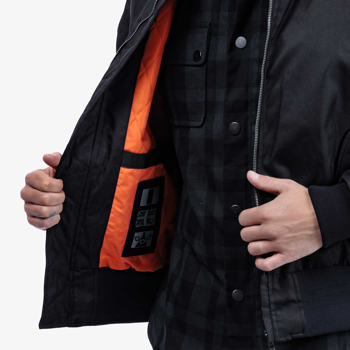 Spada Airforce MA1 CE WP Bomber Jacket Black