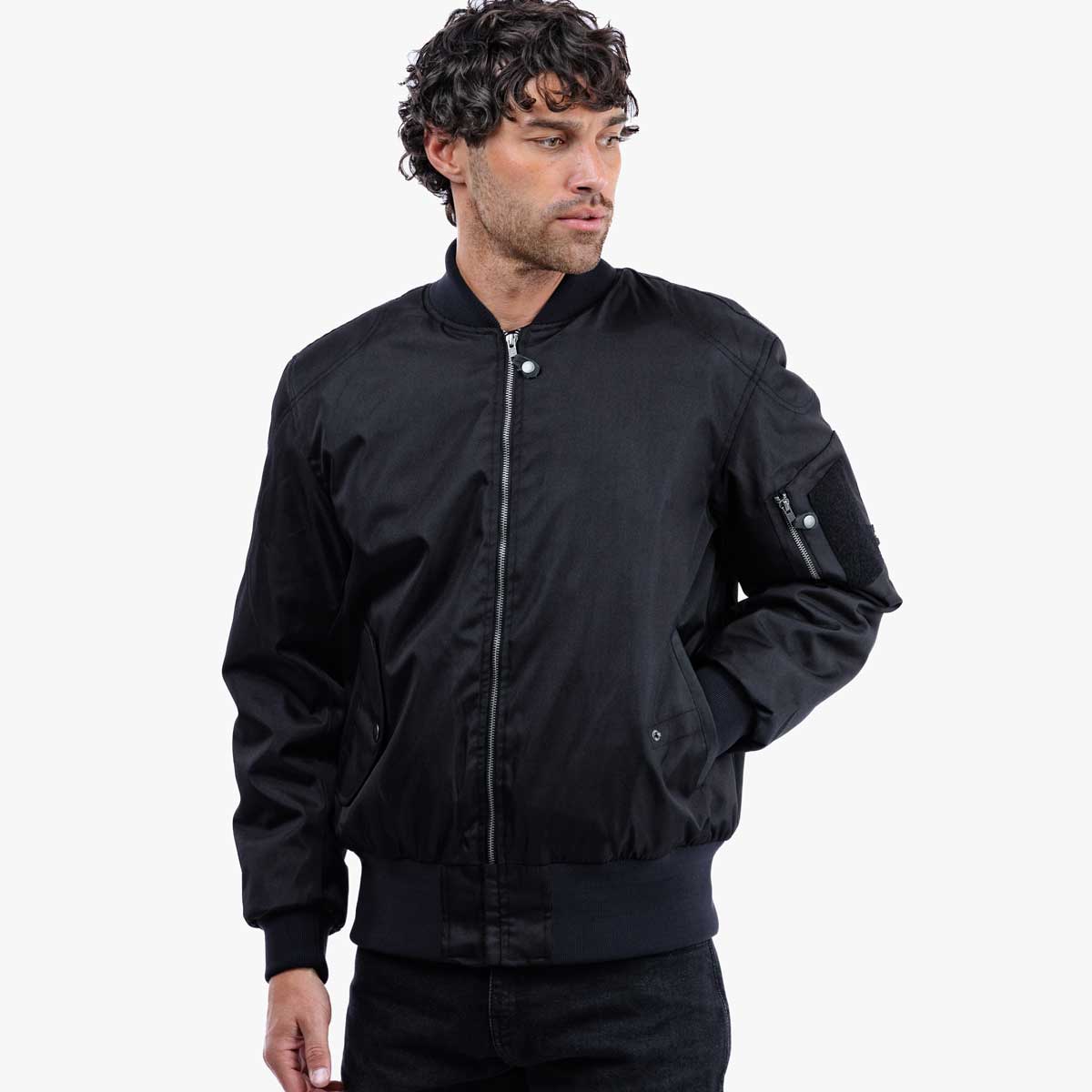 Spada Airforce MA1 CE WP Bomber Jacket Black