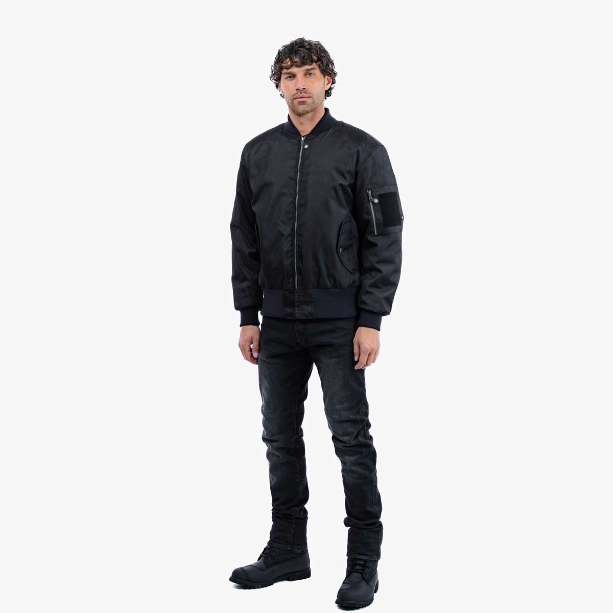 Spada Airforce MA1 CE WP Bomber Jacket Black