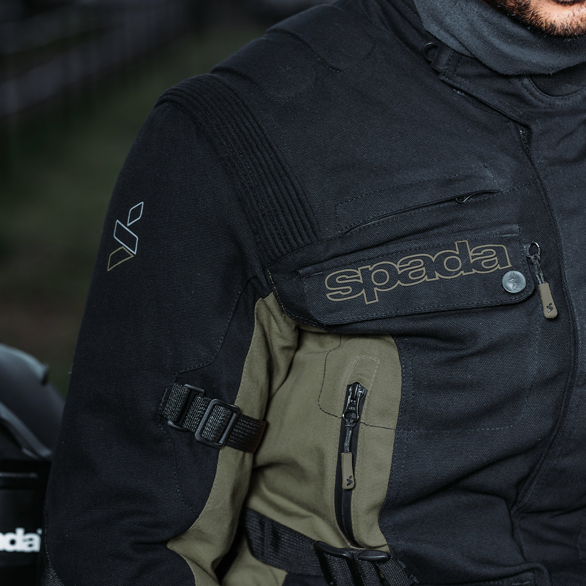 Spada Ascent V3 CE WP Jacket Black/Green