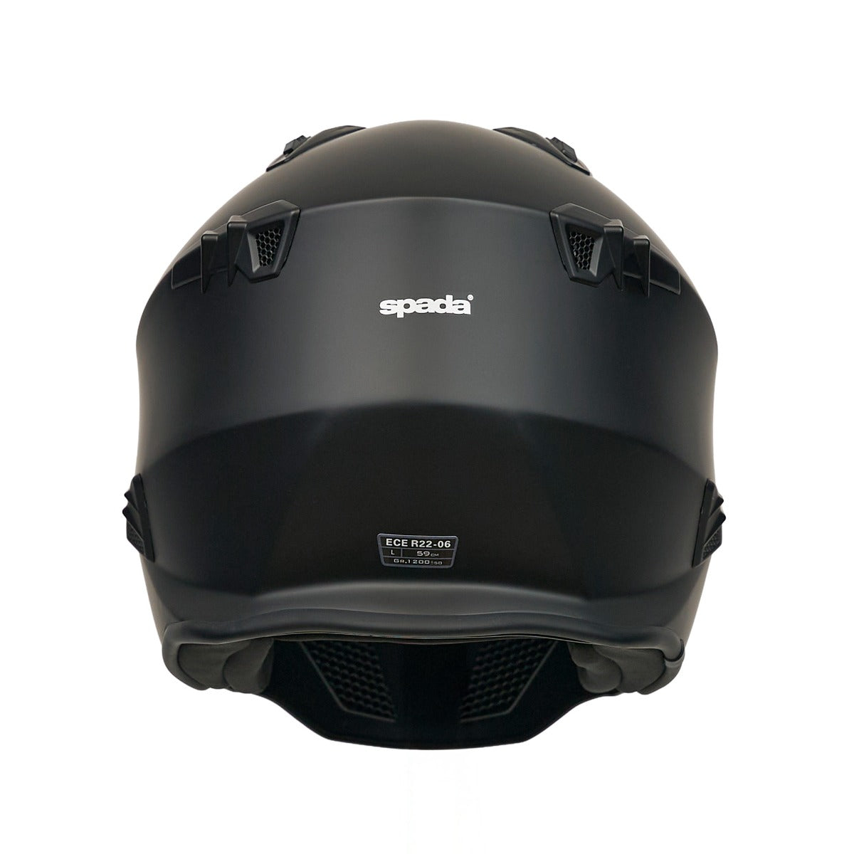 Spada Storm 06 Matt Black Helmet