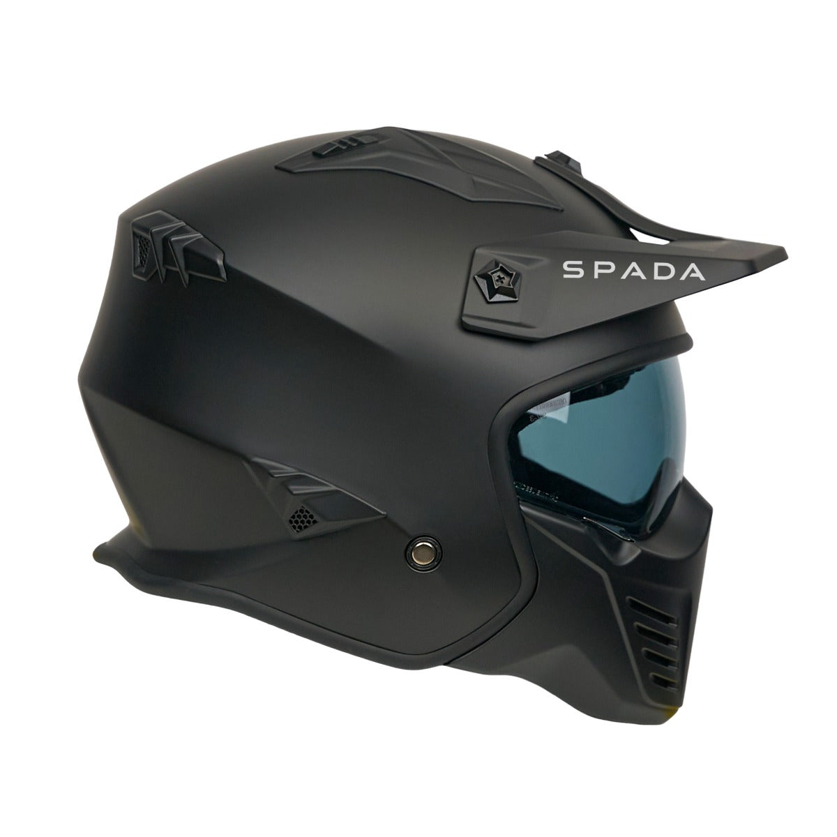 Spada Storm 06 Matt Black Helmet