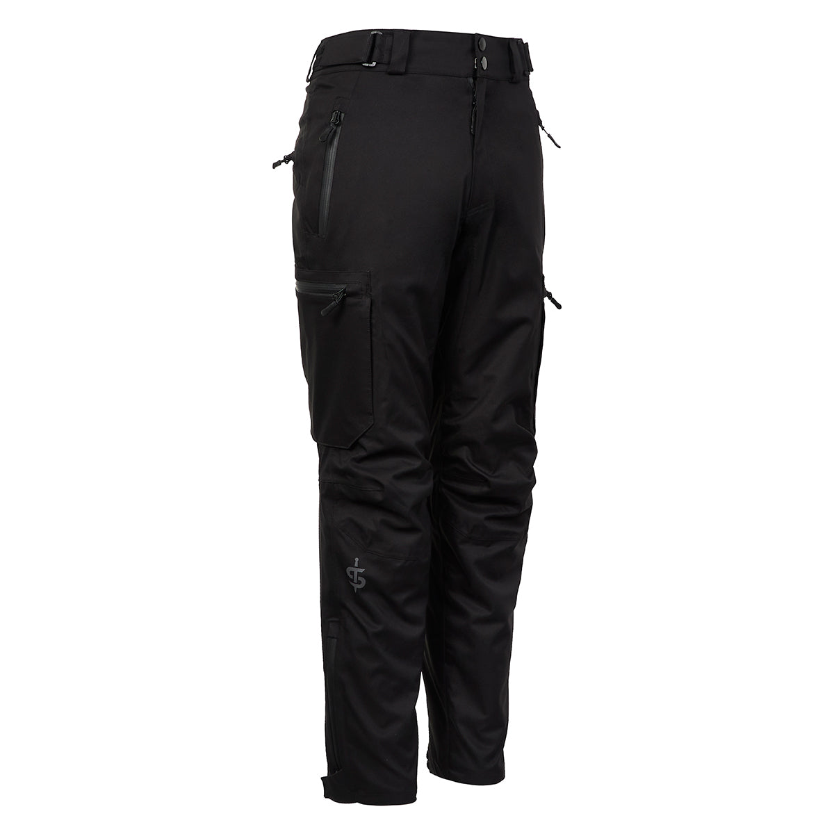 Spada Duel Cargo CE Mens Trousers Short Leg Black