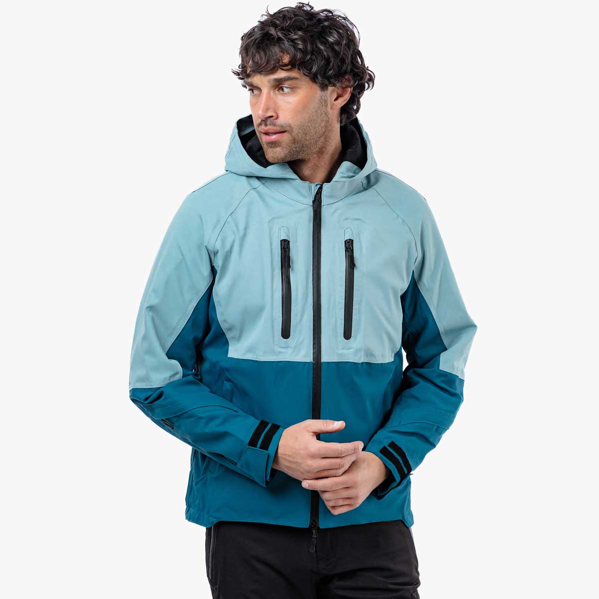 Spada Joe CE WP Jacket Smoke/Coral Blue