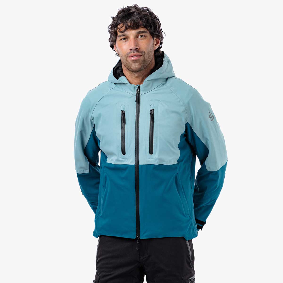 Spada Joe CE WP Jacket Smoke/Coral Blue