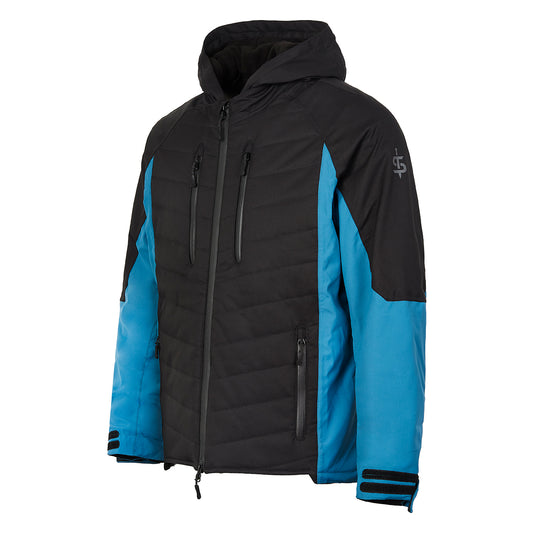 Spada Tino CE WP Quilted Jacket Black/Coral