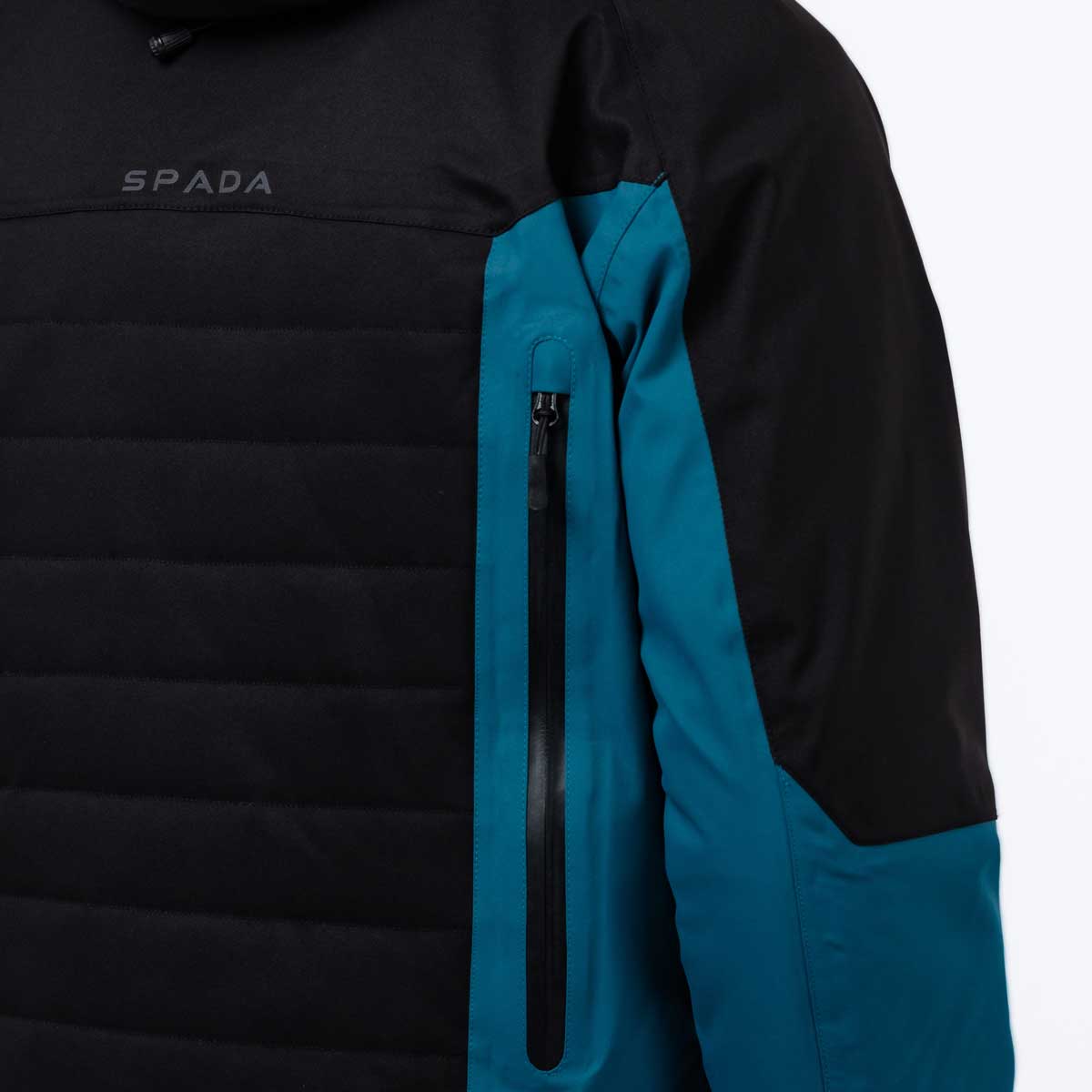 Spada Tino CE WP Quilted Jacket Black/Coral