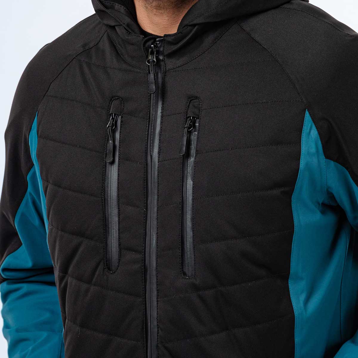 Spada Tino CE WP Quilted Jacket Black/Coral