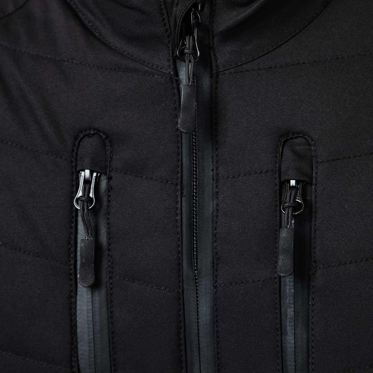 Spada Tino CE WP Quilted Jacket Black/Coral