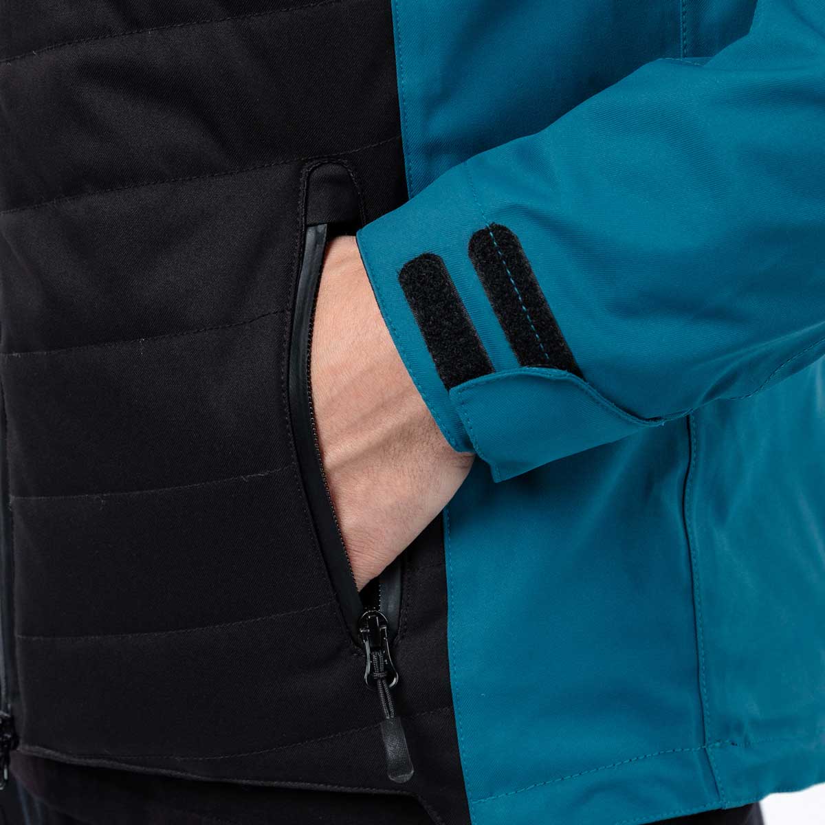 Spada Tino CE WP Quilted Jacket Black/Coral