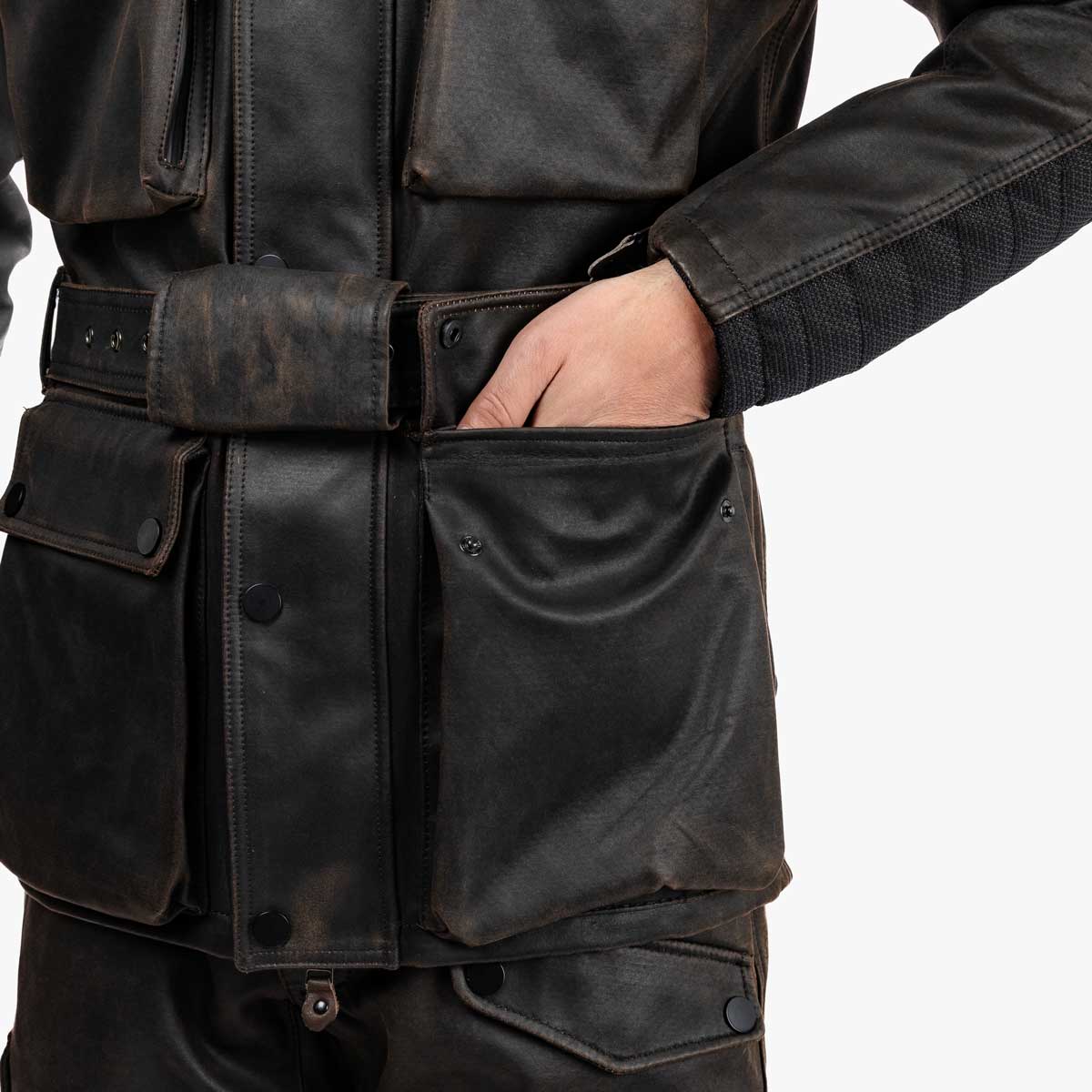 Spada Crossguard CE WP Jacket Walnut