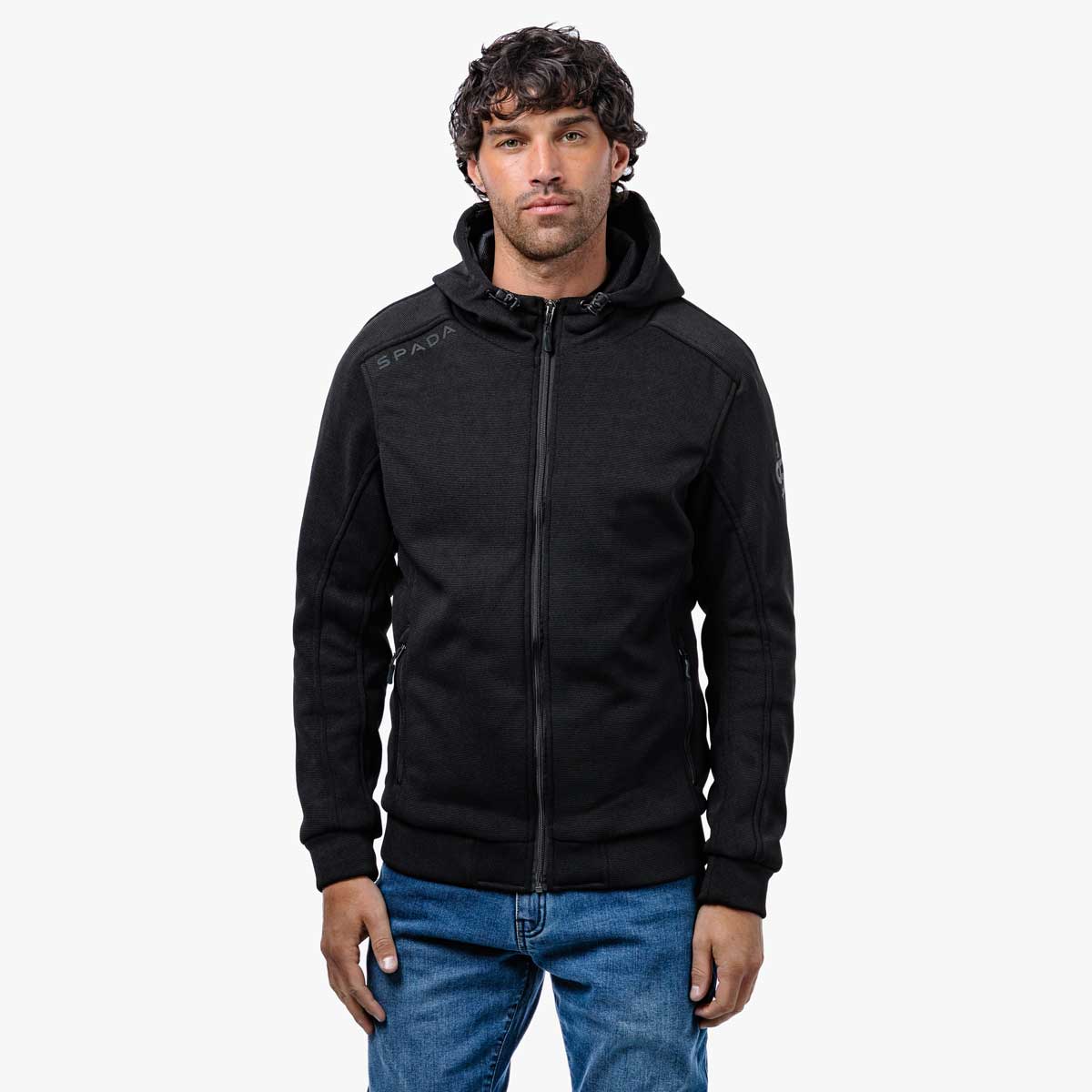 Spada Blade Zip CE Hoodie Black