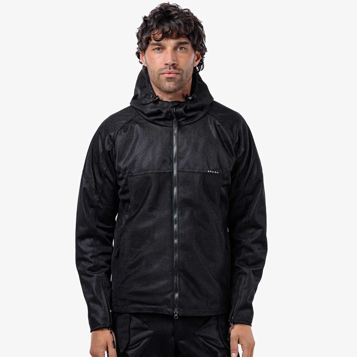 Spada Hooded Air CE Jacket Black