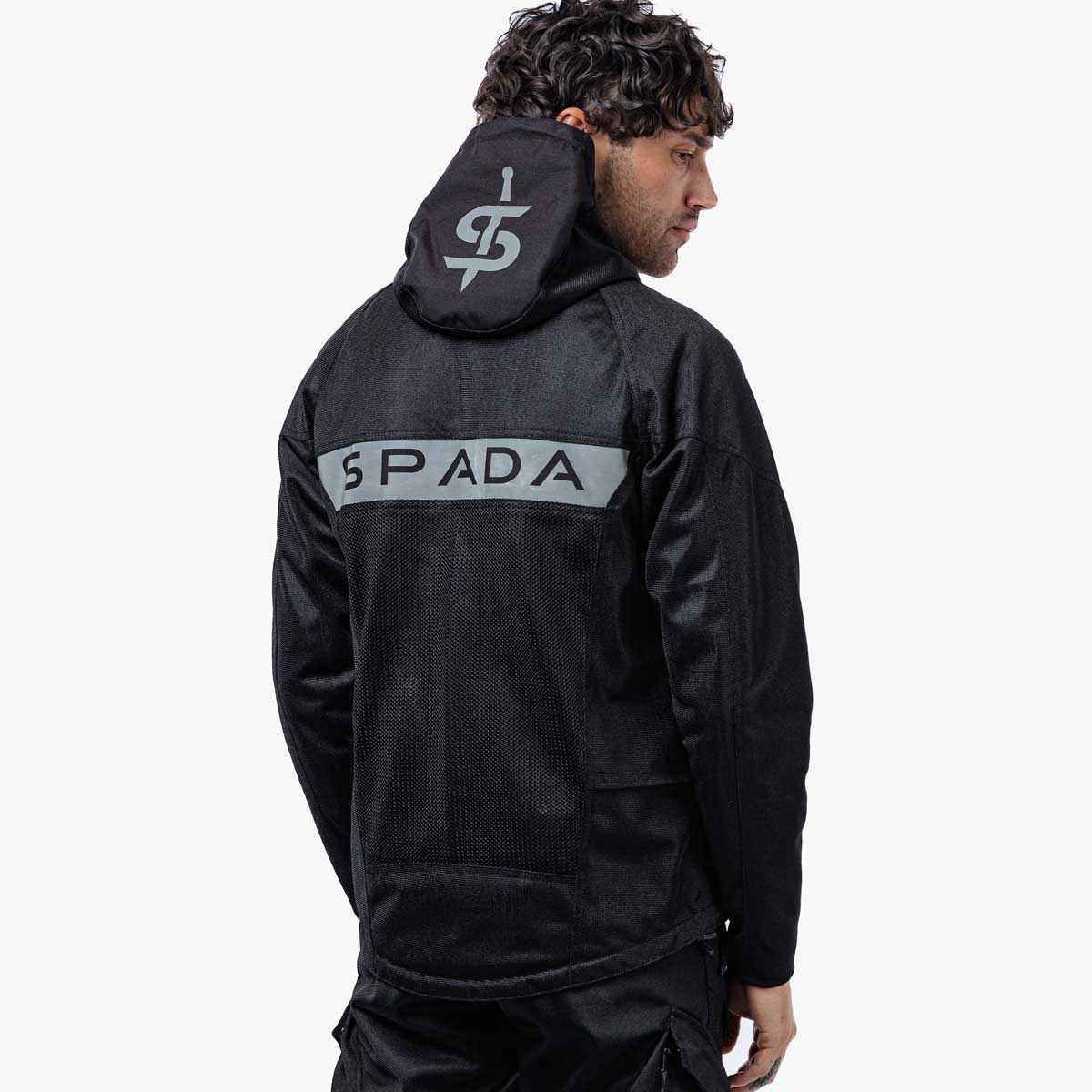 Spada Hooded Air CE Jacket Black