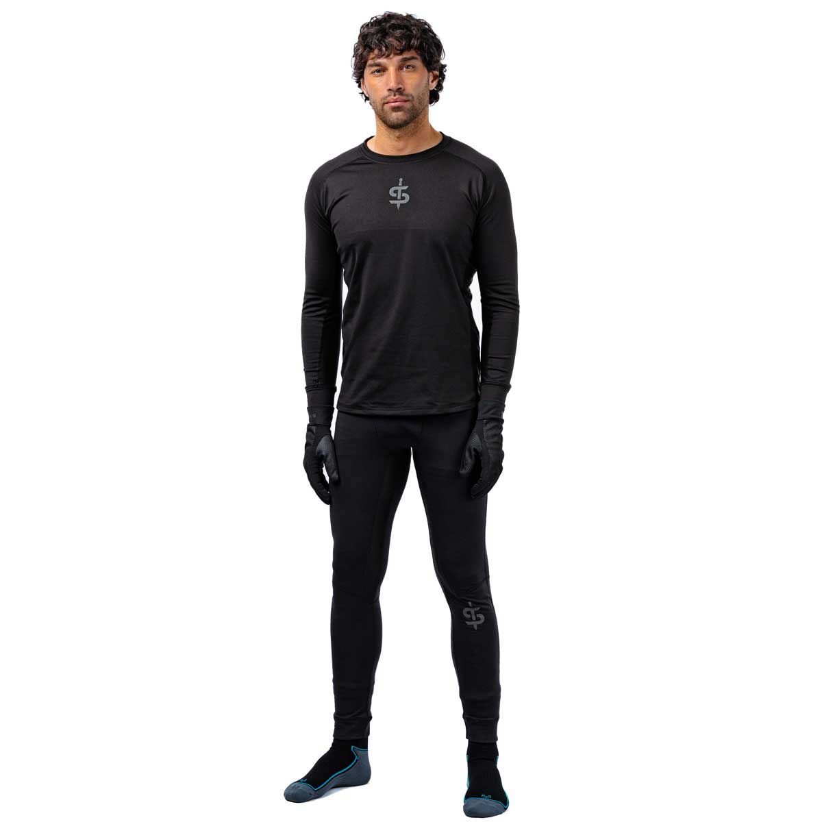 Spada Crucible Baselayer Crew LS Black