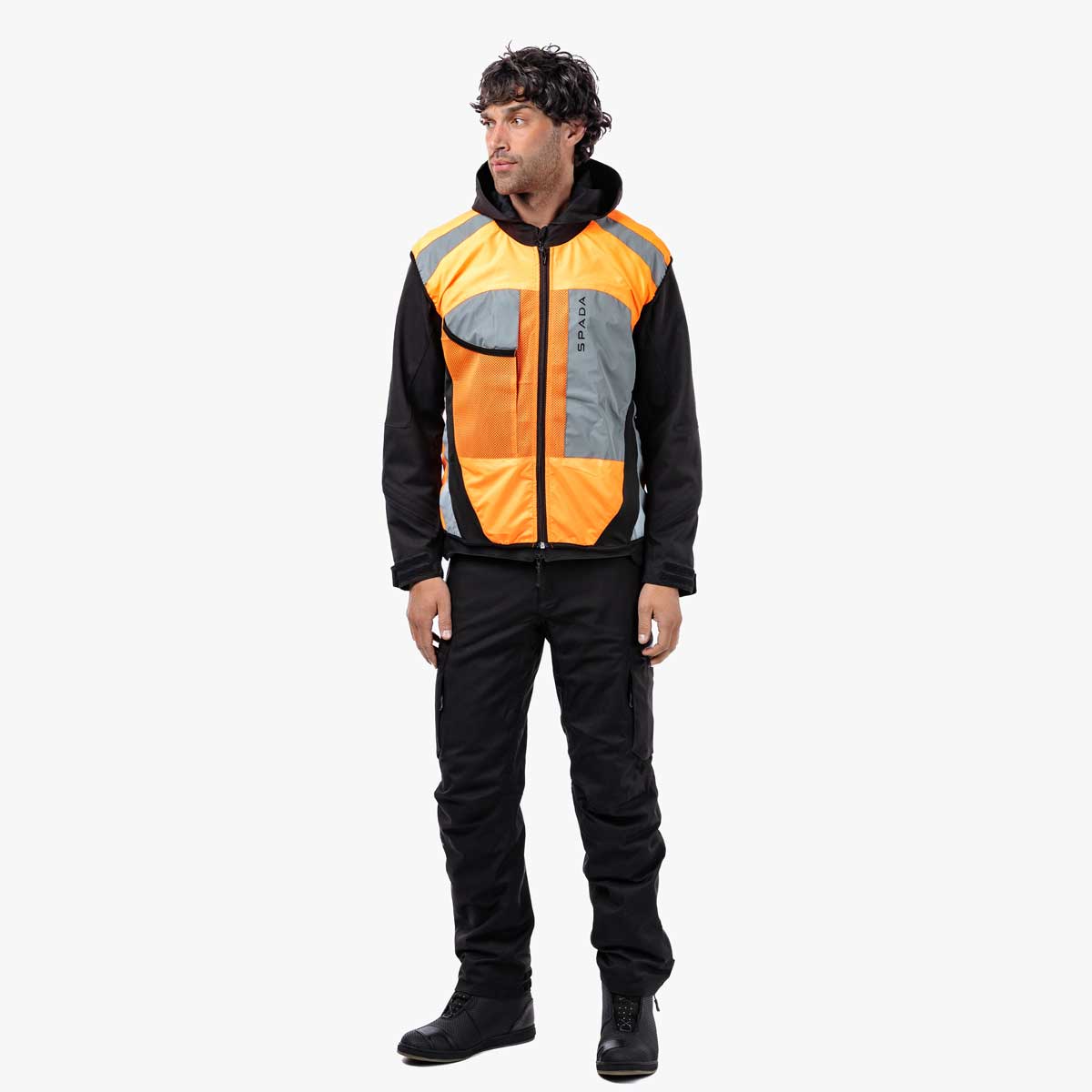 Spada Spark Visibility Vest Orange Fluo