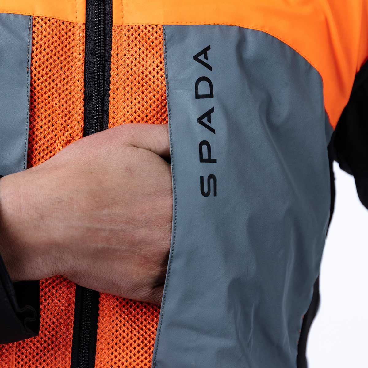 Spada Spark Visibility Vest Orange Fluo