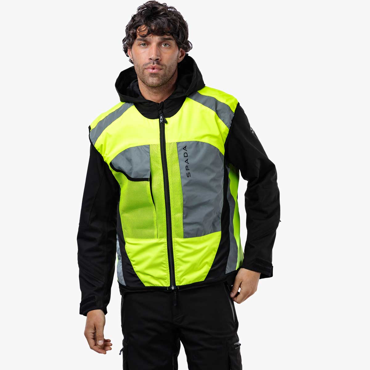 Spada Spark Visibility Vest Yellow Fluo