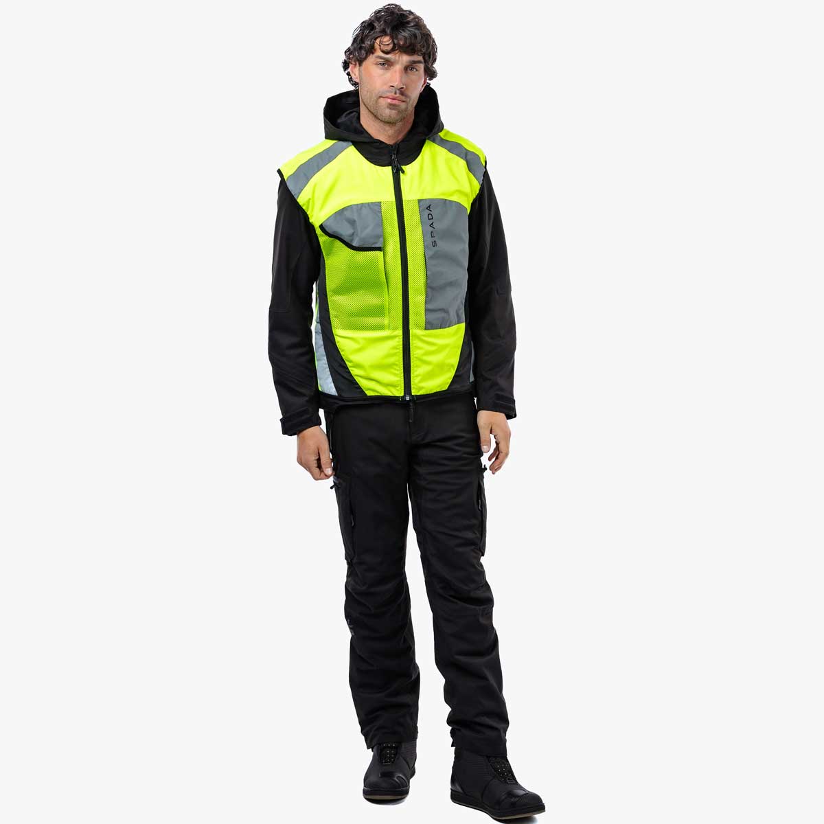 Spada Spark Visibility Vest Yellow Fluo