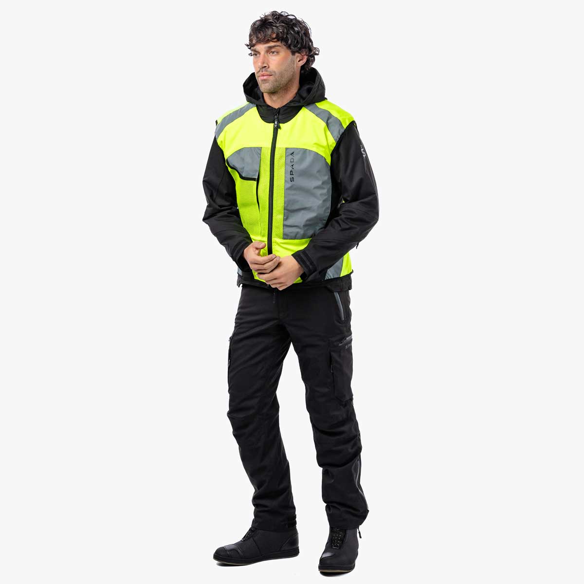 Spada Spark Visibility Vest Yellow Fluo