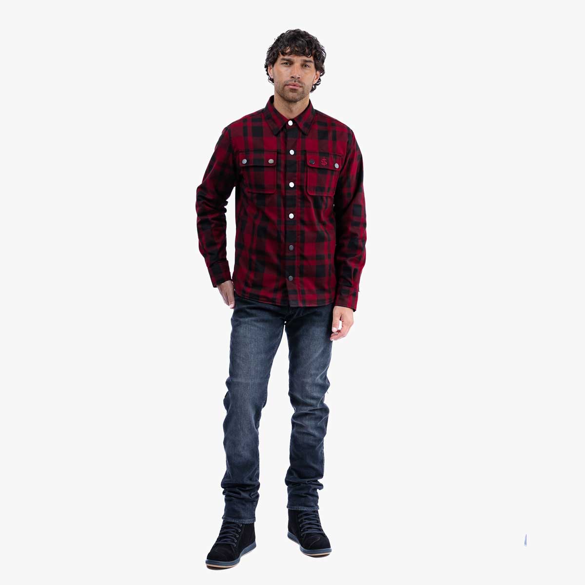 Spada Ember CE Shirt Red/Black