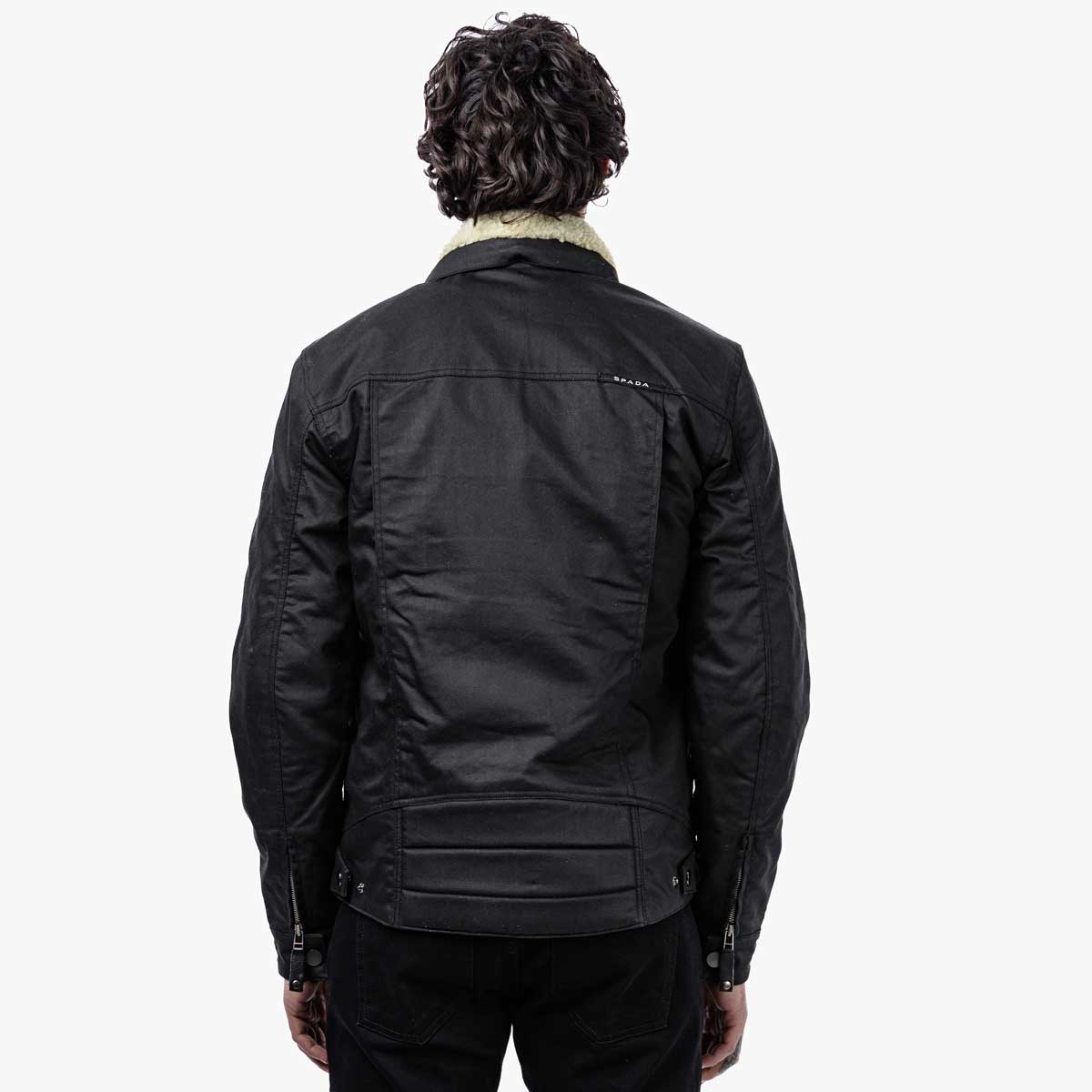 Spada Temper Trucker CE Jacket Black/Tan