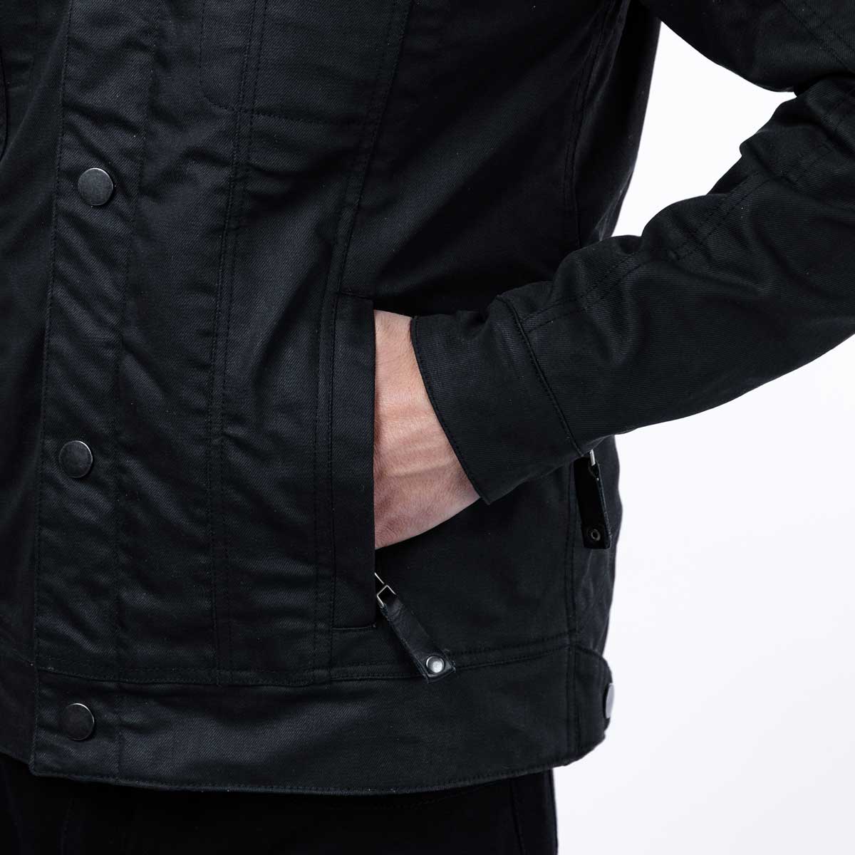 Spada Temper Trucker CE Jacket Black/Tan