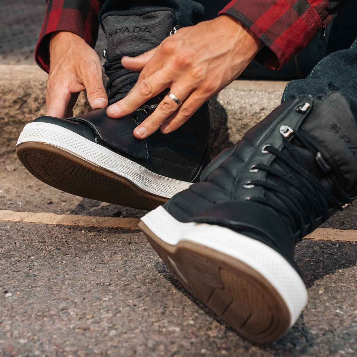 Spada Heat CE WP Trainer High Top Black