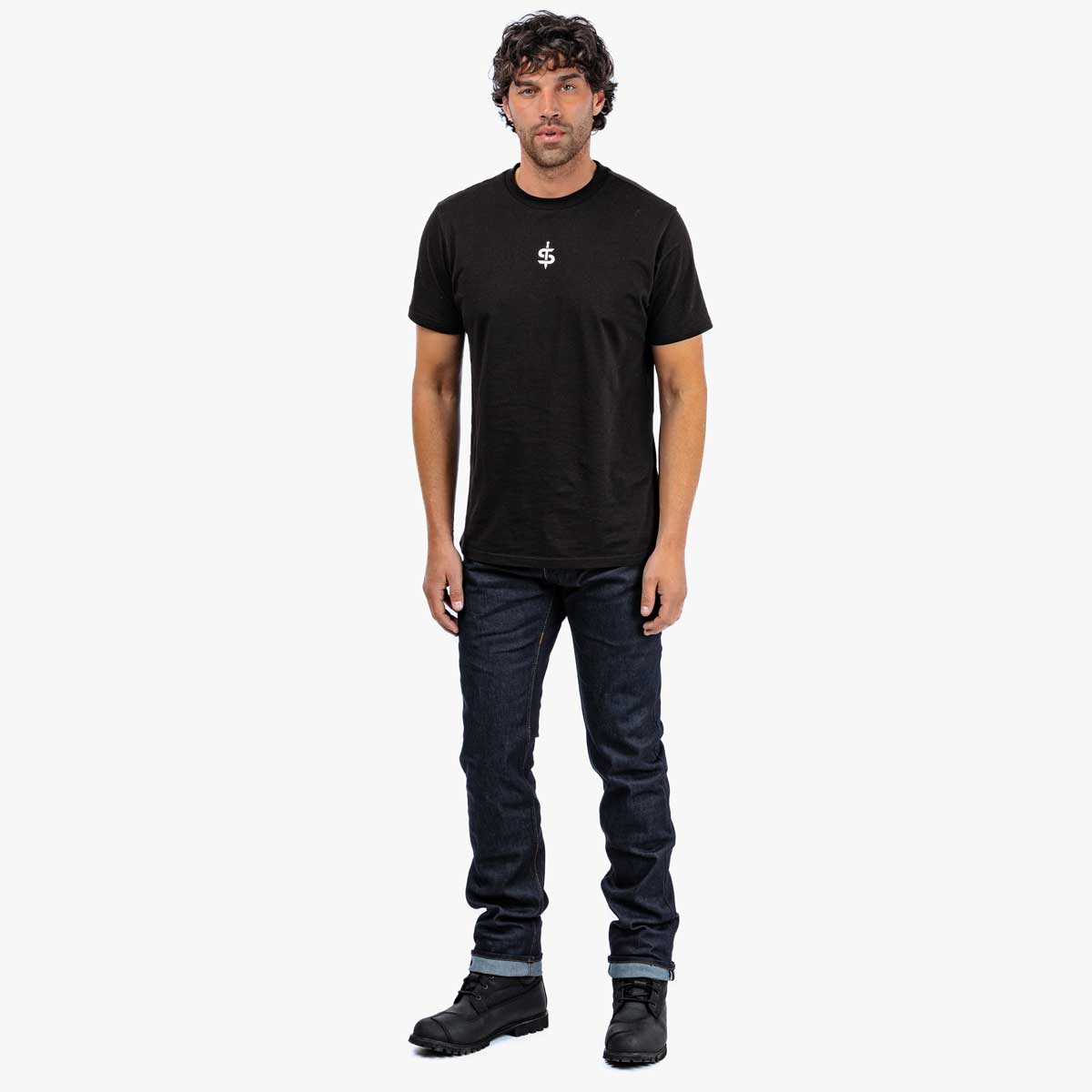 Spada Ronin CE Men's Jeans Short Leg Raw Indigo