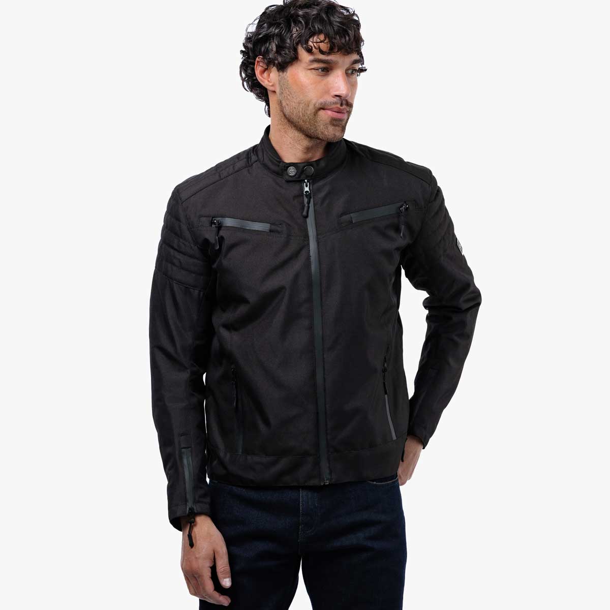 Spada Cafe Flux CE WP Jacket Black