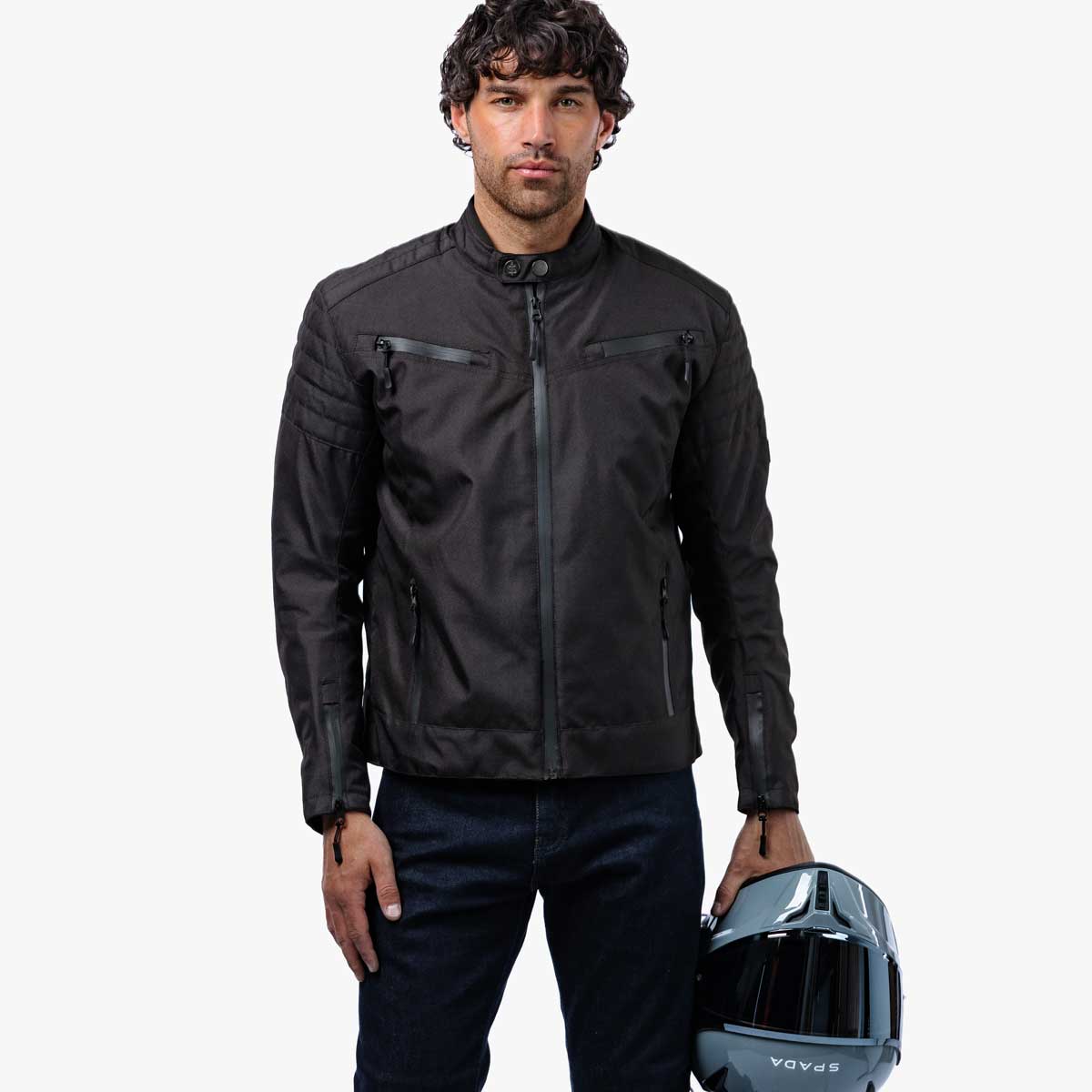 Spada Cafe Flux CE WP Jacket Black