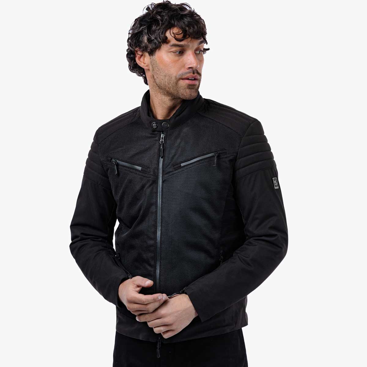 Spada Cafe Air CE Jacket Black