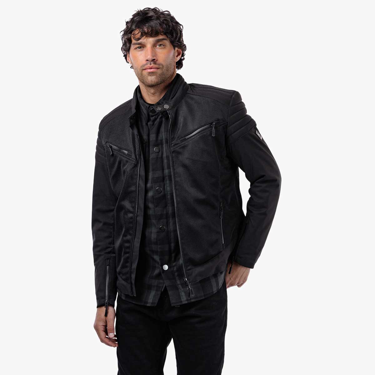 Spada Cafe Air CE Jacket Black