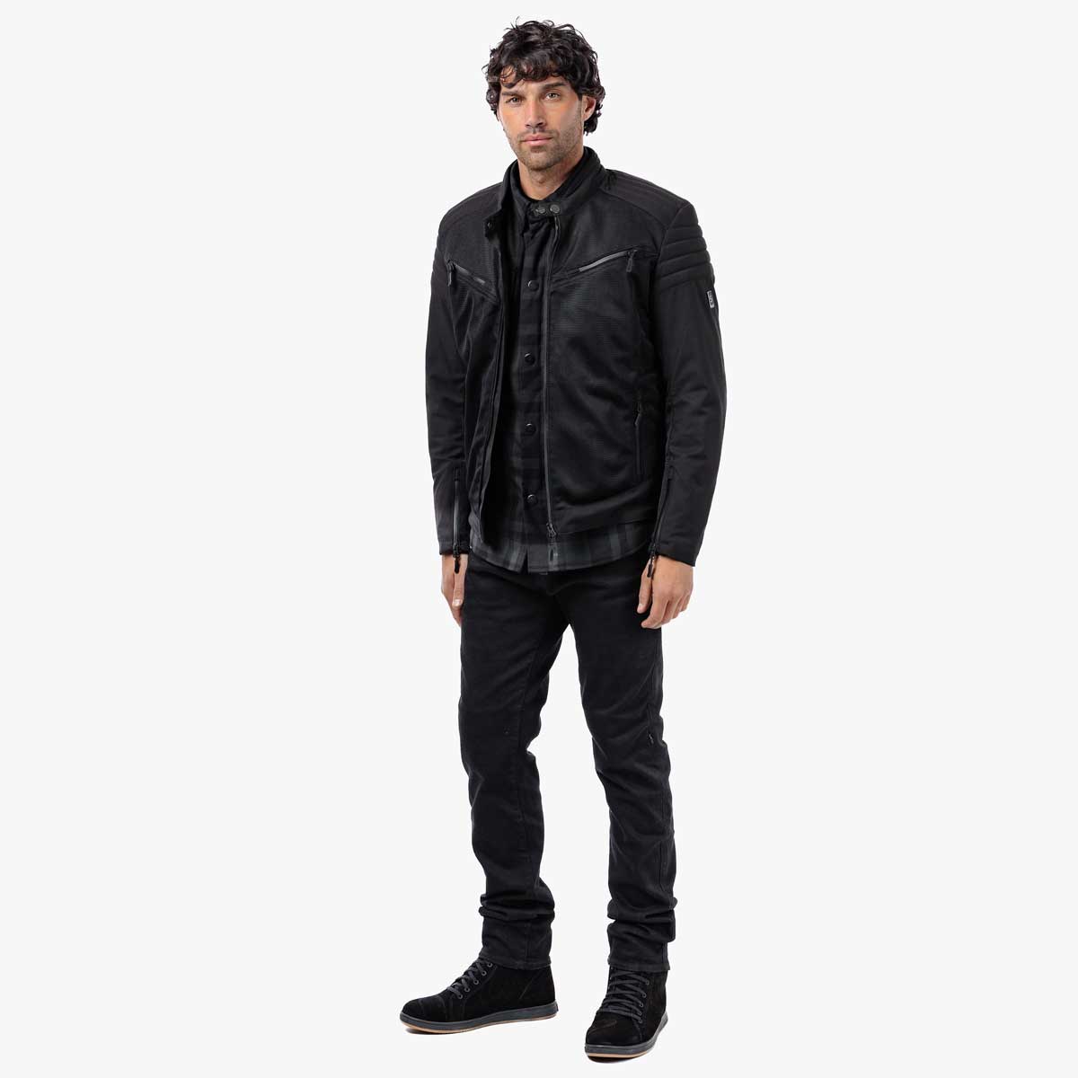 Spada Cafe Air CE Jacket Black
