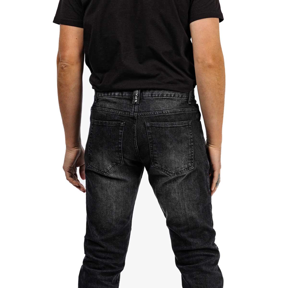 Spada Drifter CE Mens Jeans Washed Black