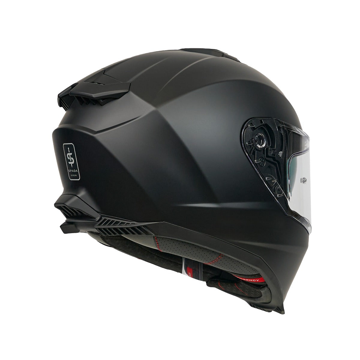 Spada SP18 Matt Black Helmet