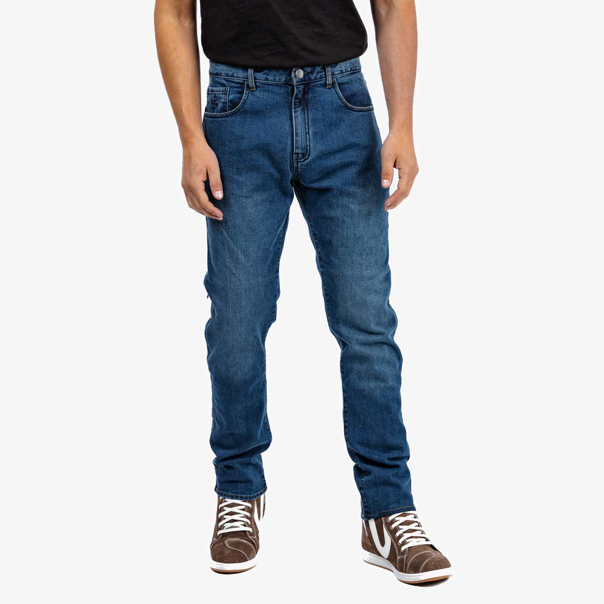 Spada Drifter CE Mens Jeans Washed Blue