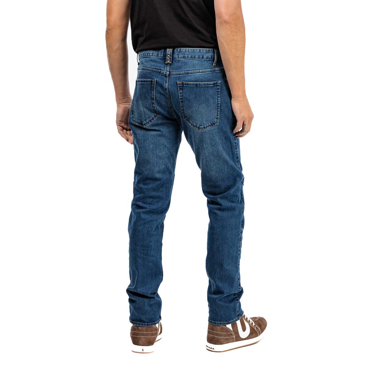 Spada Drifter CE Mens Jeans Washed Blue