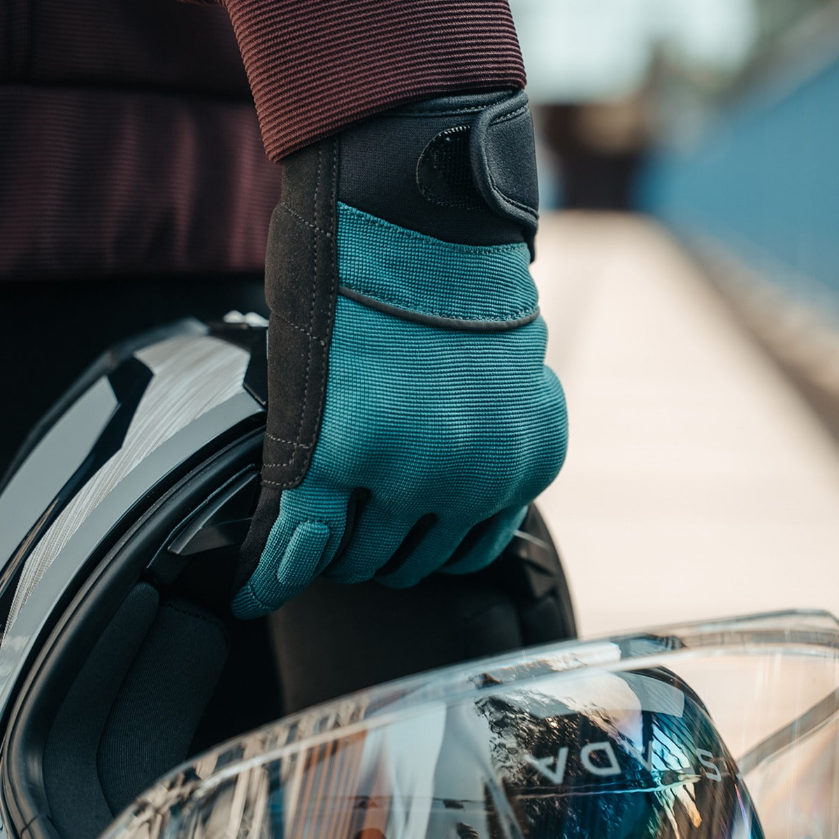 Spada Blade CE Gloves Coral Blue