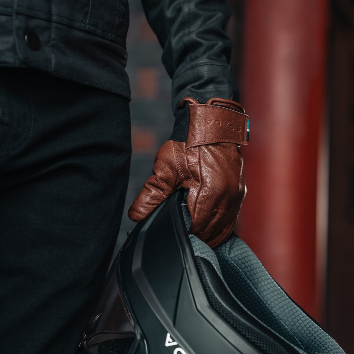 Spada Clutch Winter CE WP Gloves Cognac Brown