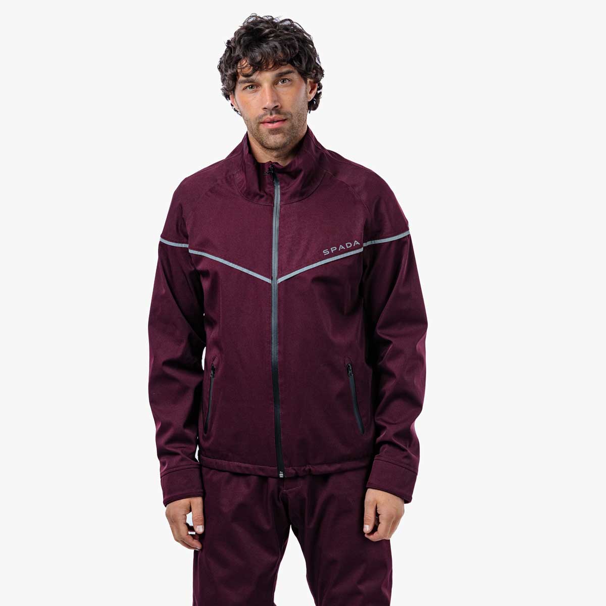 Spada Dash CE Mens Jacket Port Red